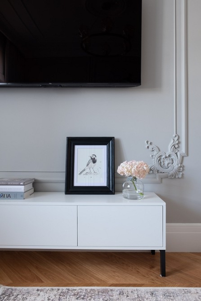 Париж по-русски: квартира 60 кв. м с потрясающим интерьером и комфортной планировкой