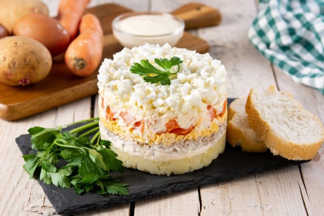5 самых лучших рецептов салата "Мимоза"