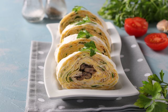 Лаваш с начинкой на Новый год – самые лучшие рецепты