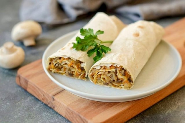 Лаваш с начинкой на Новый год – самые лучшие рецепты