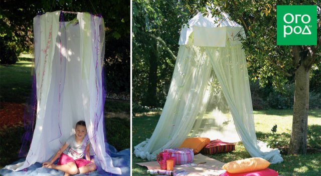 Детский шалаш на даче своими руками: идеи и фото