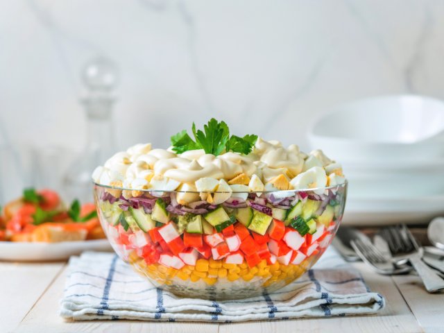 Салаты на скорую руку – вкусные и простые
